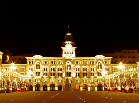 Piata unirii italiei trieste foto